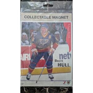 Brett Hull St. Louis Blues Collectible Magnet – NHL Premier Edition – Sealed